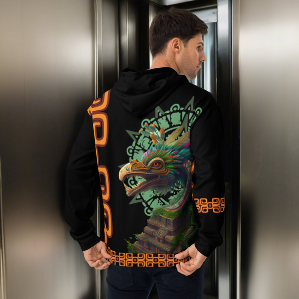 Quetzalcoatl Aztec Hoodie
